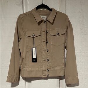 Liverpool Beige Button-Up Shirt